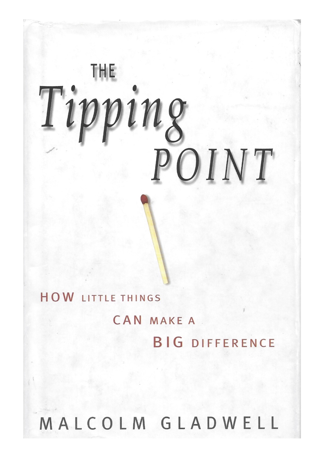 the tipping point malcolm gladwell sparknotes